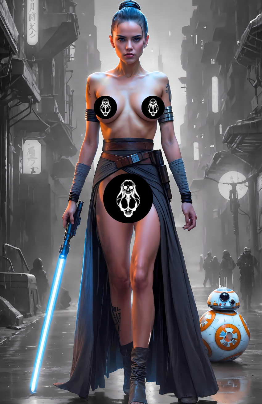 Rey "E" Double Sided Set (Naughty & Nice ColorSplash)