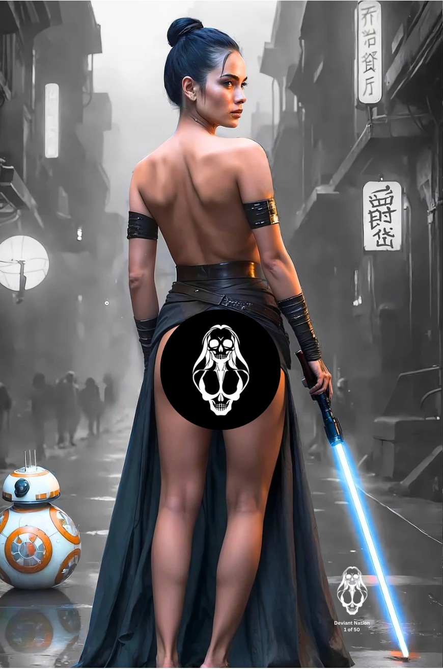 Rey "E" Double Sided Set (Naughty & Nice ColorSplash)