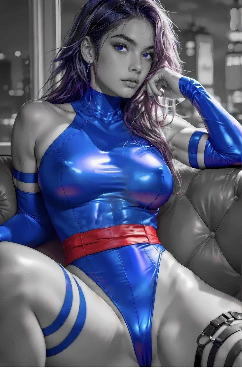 Psylocke "E" Colorsplash (Nice)
