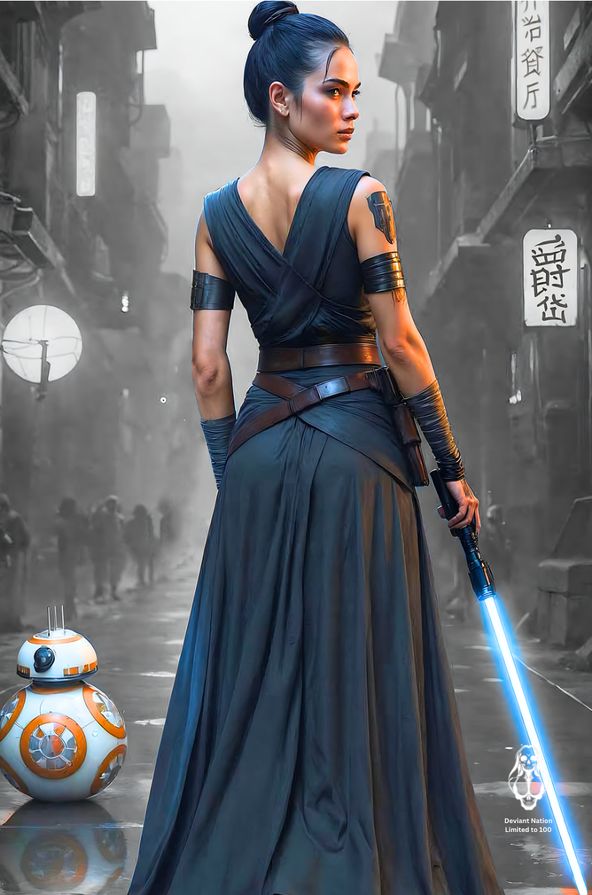 Rey "E" Double Sided (Nice ColorSplash)