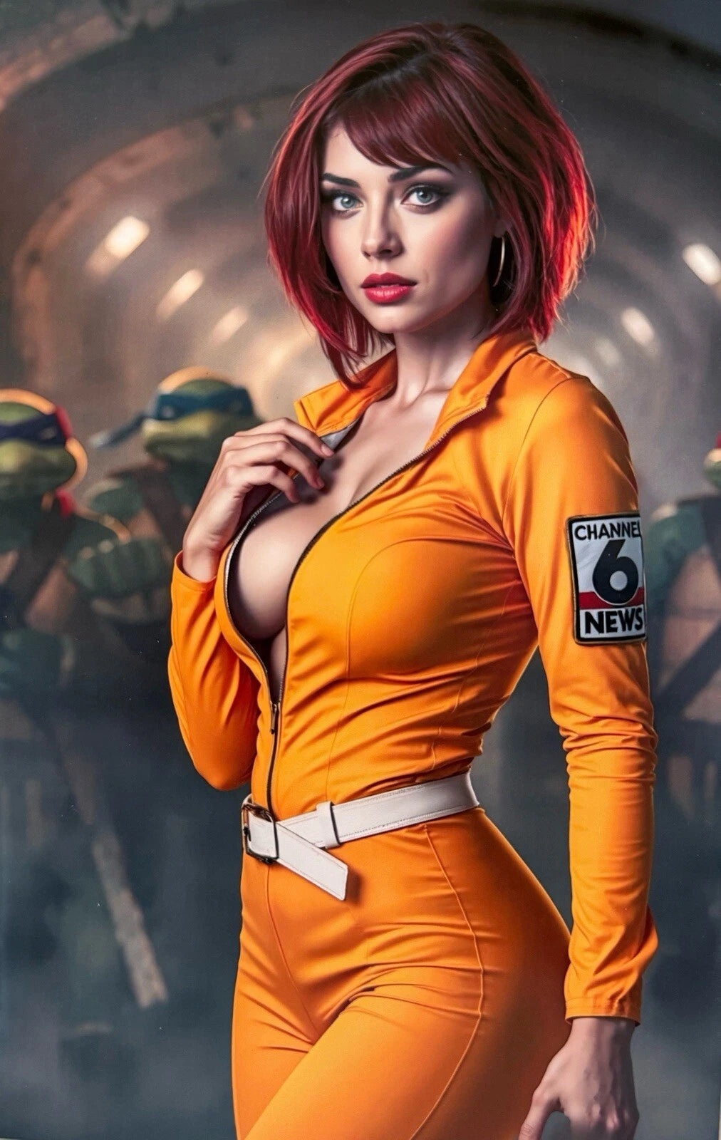 April O'Neil Double Sided Set (Naughty & Nice)