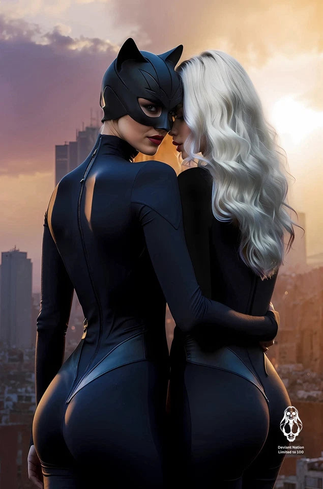CATS - Catwoman & Blackcat Double Sided Set (Naughty & Nice)