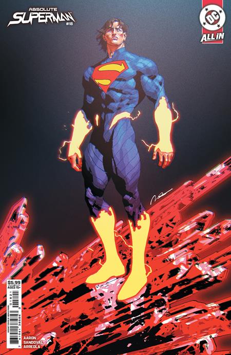 (2026) ABSOLUTE SUPERMAN #18 COMPLETE 4 Variant Cover 1st Print SET - IN HAND