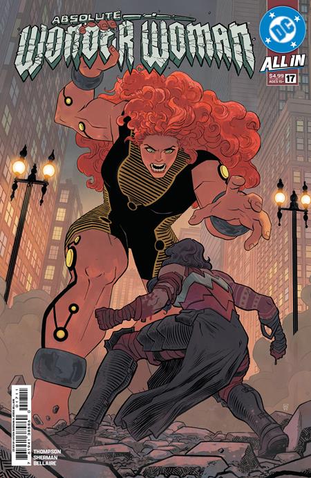 Set of four comics: Absolute Wonder Woman #17 - Covers A,B,C,D