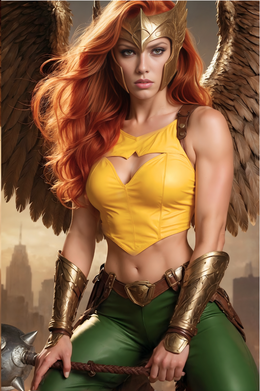 Hawkgirl - Double Sided