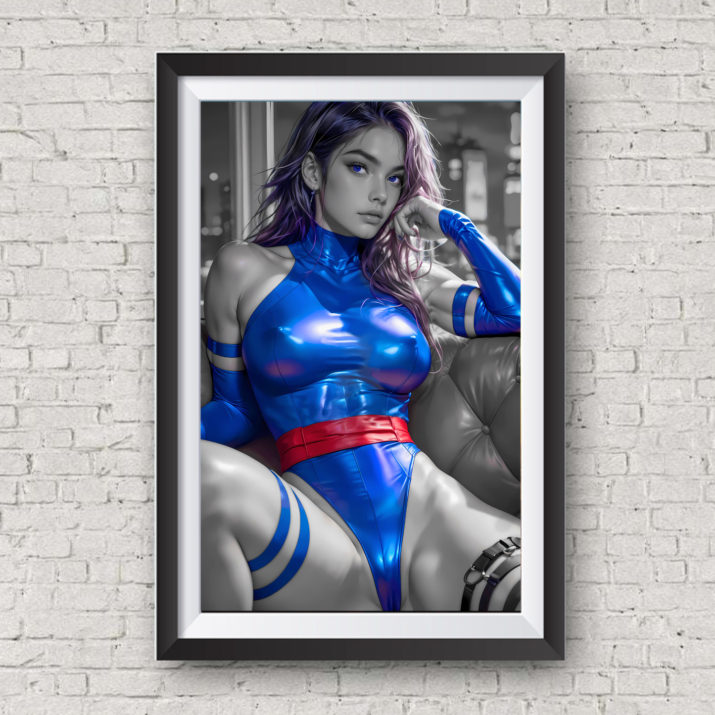 Psylocke "E" Colorsplash