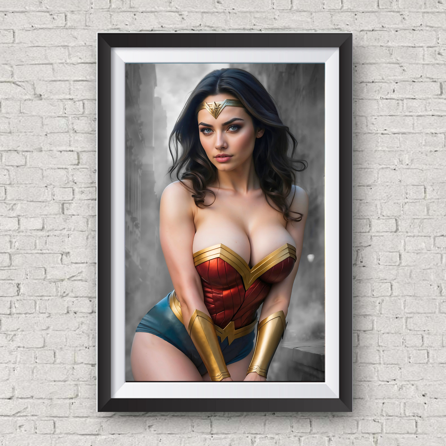 Wonder Woman ColorSplash "E" - Double Sided