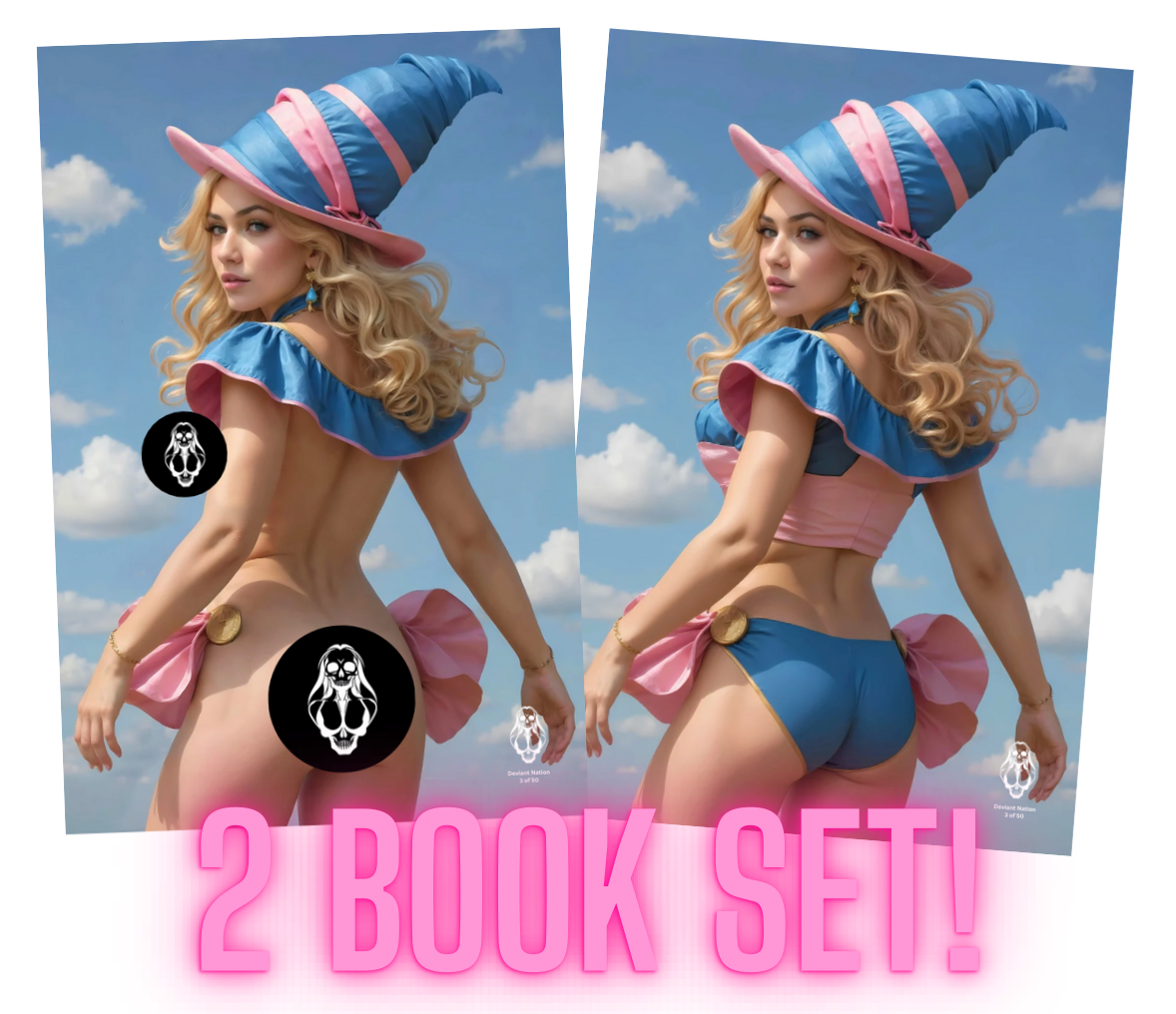 Dark Magician Girl Double Sided Set (Naughty & Nice)