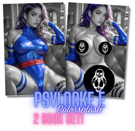 Psylocke "E" Colorsplash Set (Naughty & Nice)