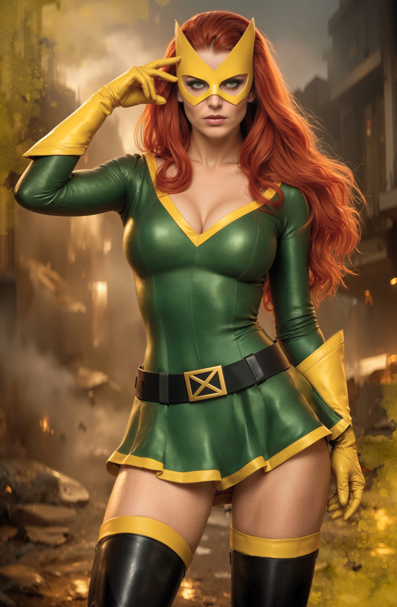 Classic Jean Grey - Double Sided