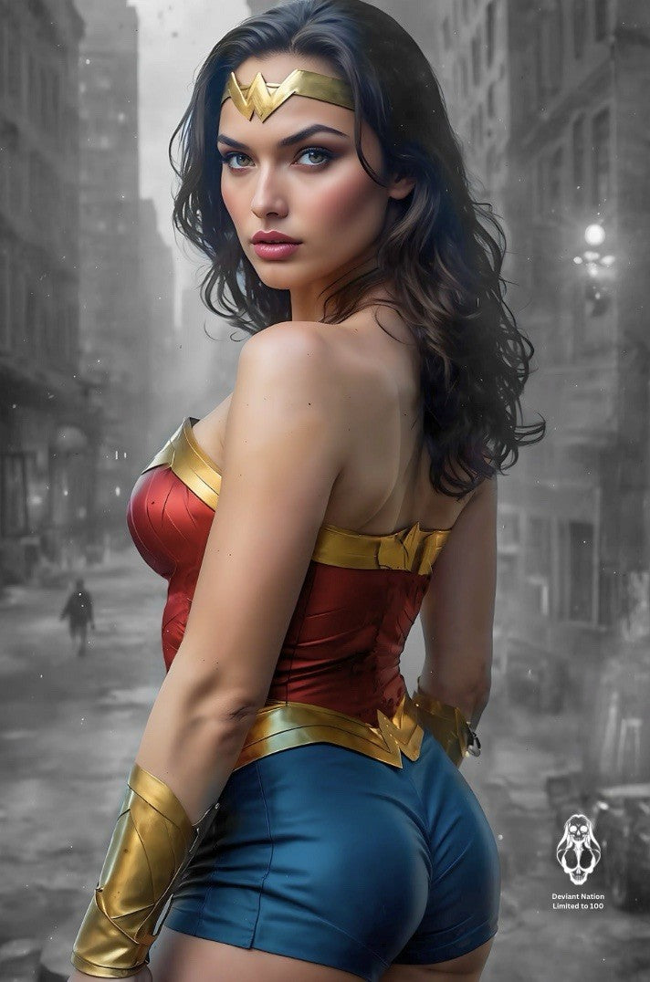 Wonder Woman ColorSplash "E" Double Sided Set (Naughty & Nice)