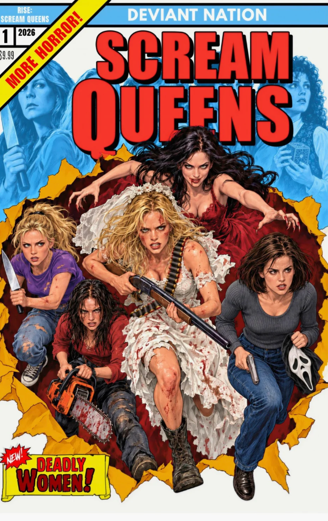 RISE: Scream Queens - Giant-Size X-Men #1 Homage