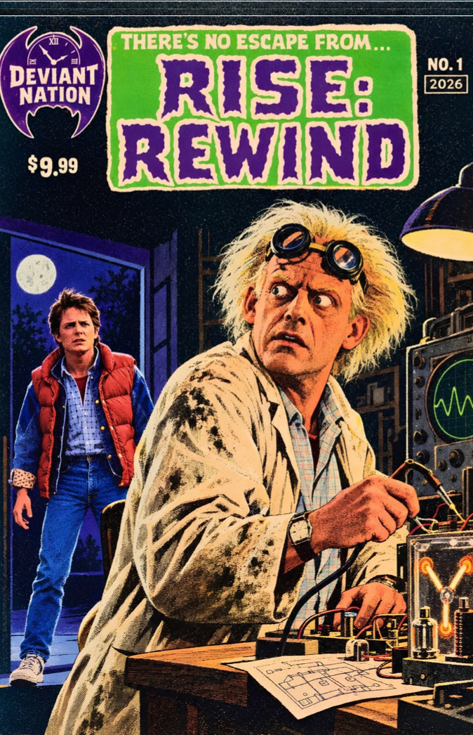RISE: Back To the Future - REWIND: 80's MOVIES - House of Secrets Homage
