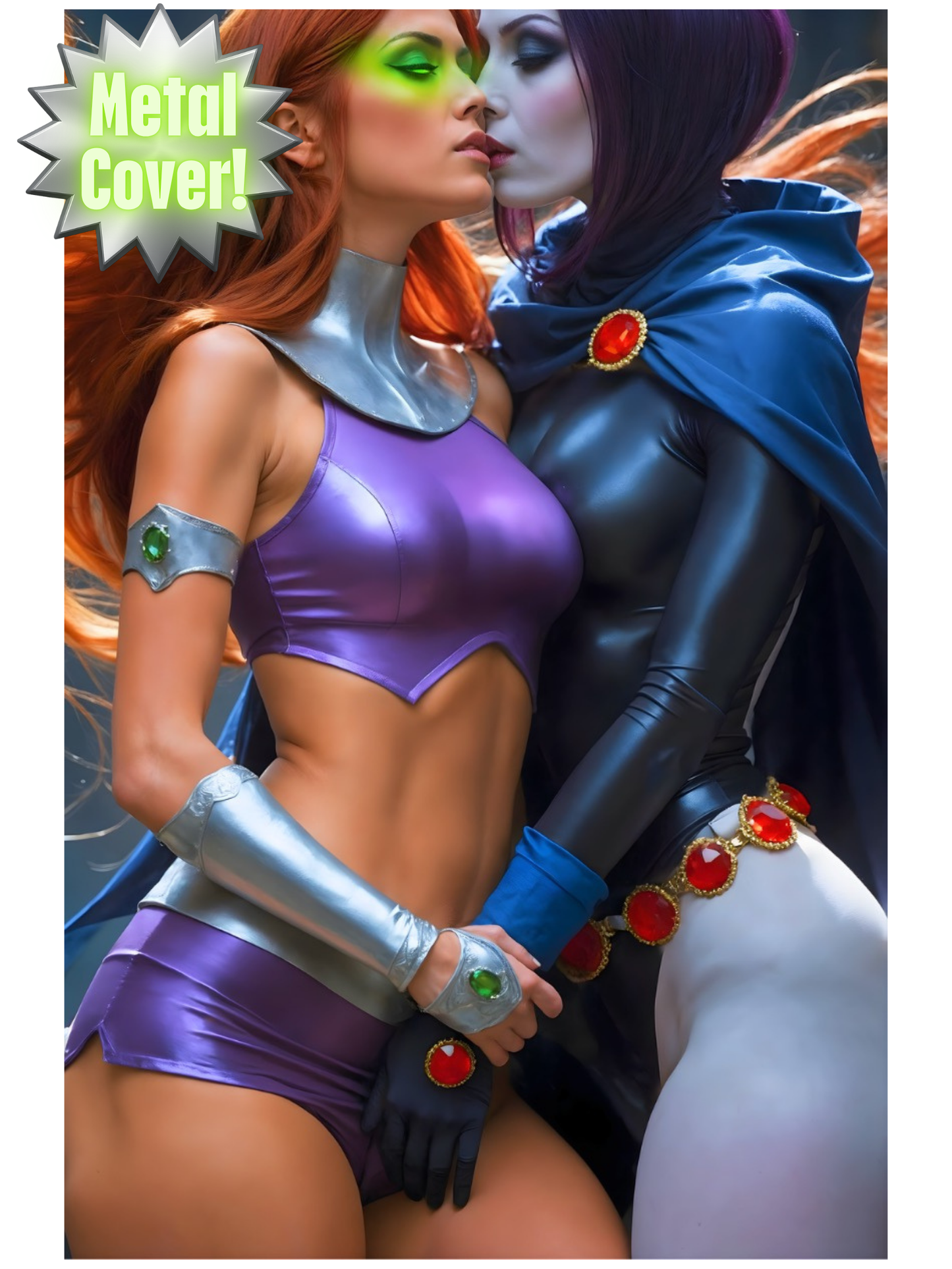 Raven & Starfire - Double Sided