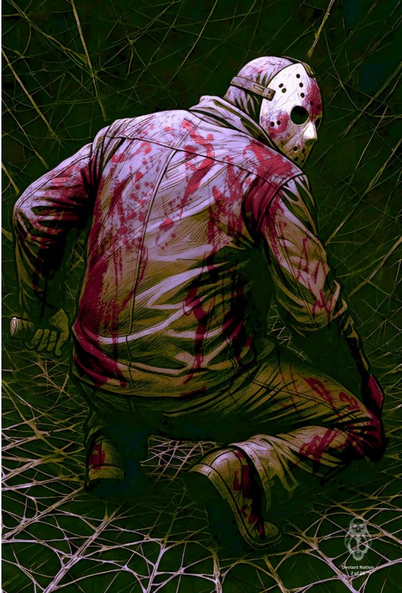 Friday the 13th JASON Spider-Man McFarlane Homage - Double Sided
