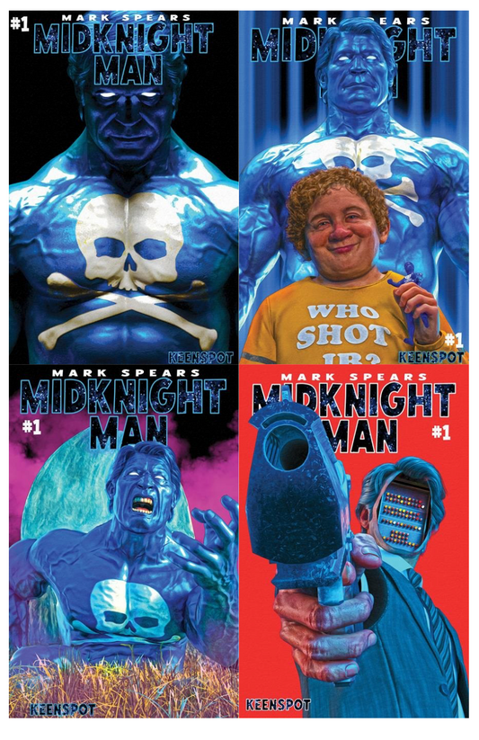 Mark Spears MidKnight Man Set - A,B,C,D