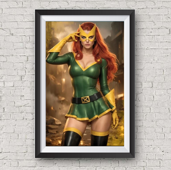 Classic Jean Grey - Double Sided