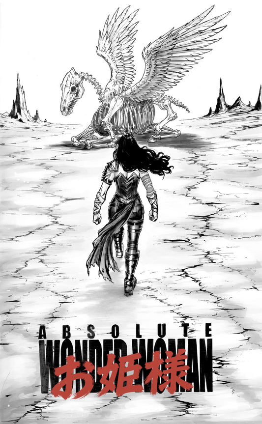 Absolute Wonder Woman Akira Homage ART PRINT