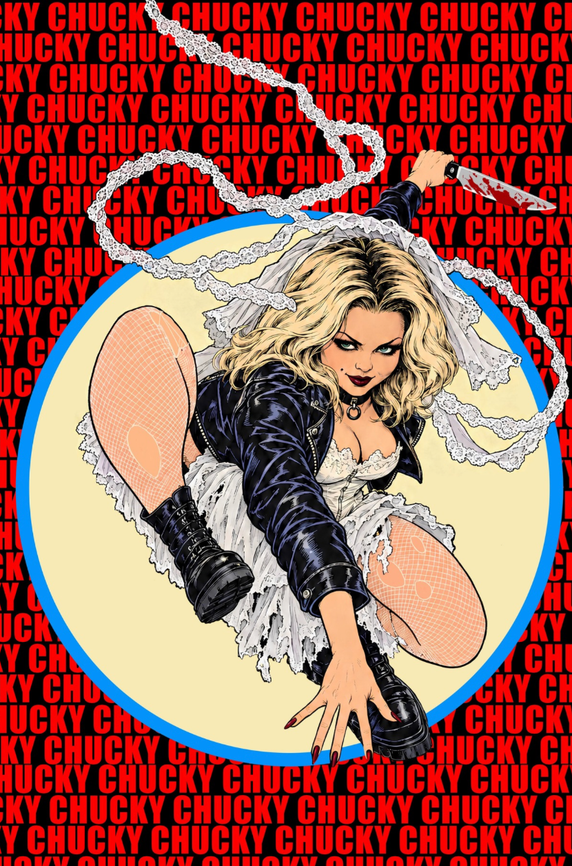 RISE: Scream Queens - RISE: Tiffany - Bride of Chucky ASM 300 Homage