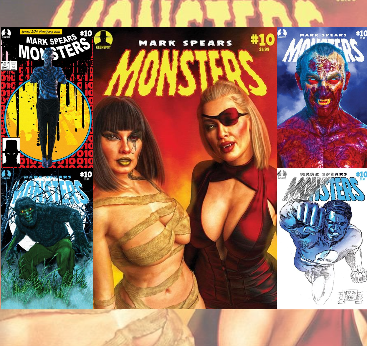 Mark Spears Monsters #10 Bundle
