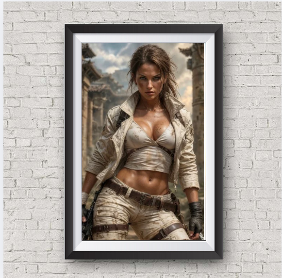 Laura Croft "B" - Double Sided