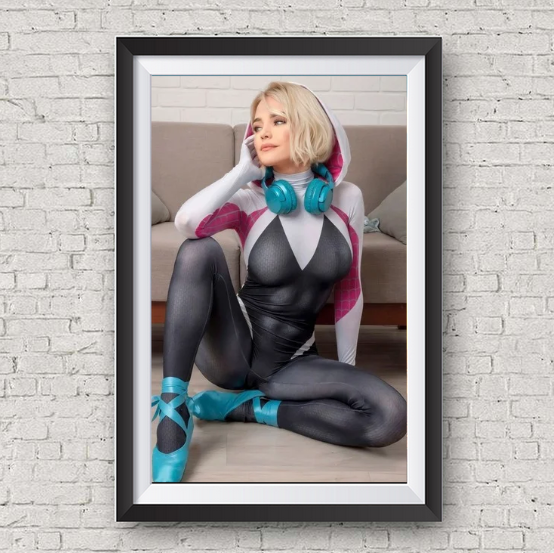 SpiderGwen "D" - Double Sided