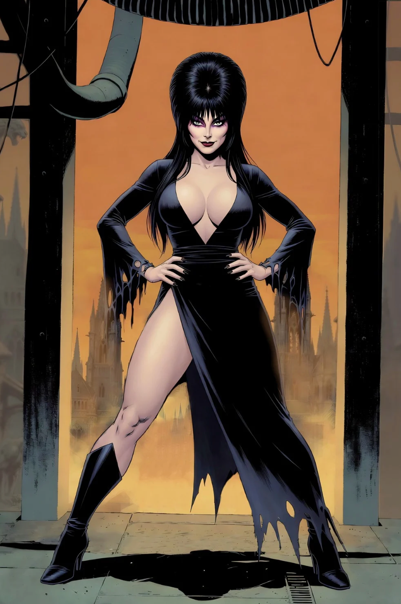 RISE: Cassandra Peterson Absolute Batman Homage