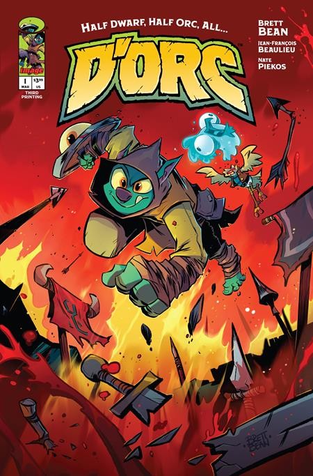 D'ORC #1 - 3rd Print Variant - Brett Bean - Image 2026