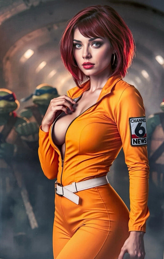 April O'Neil Double Sided (Nice)