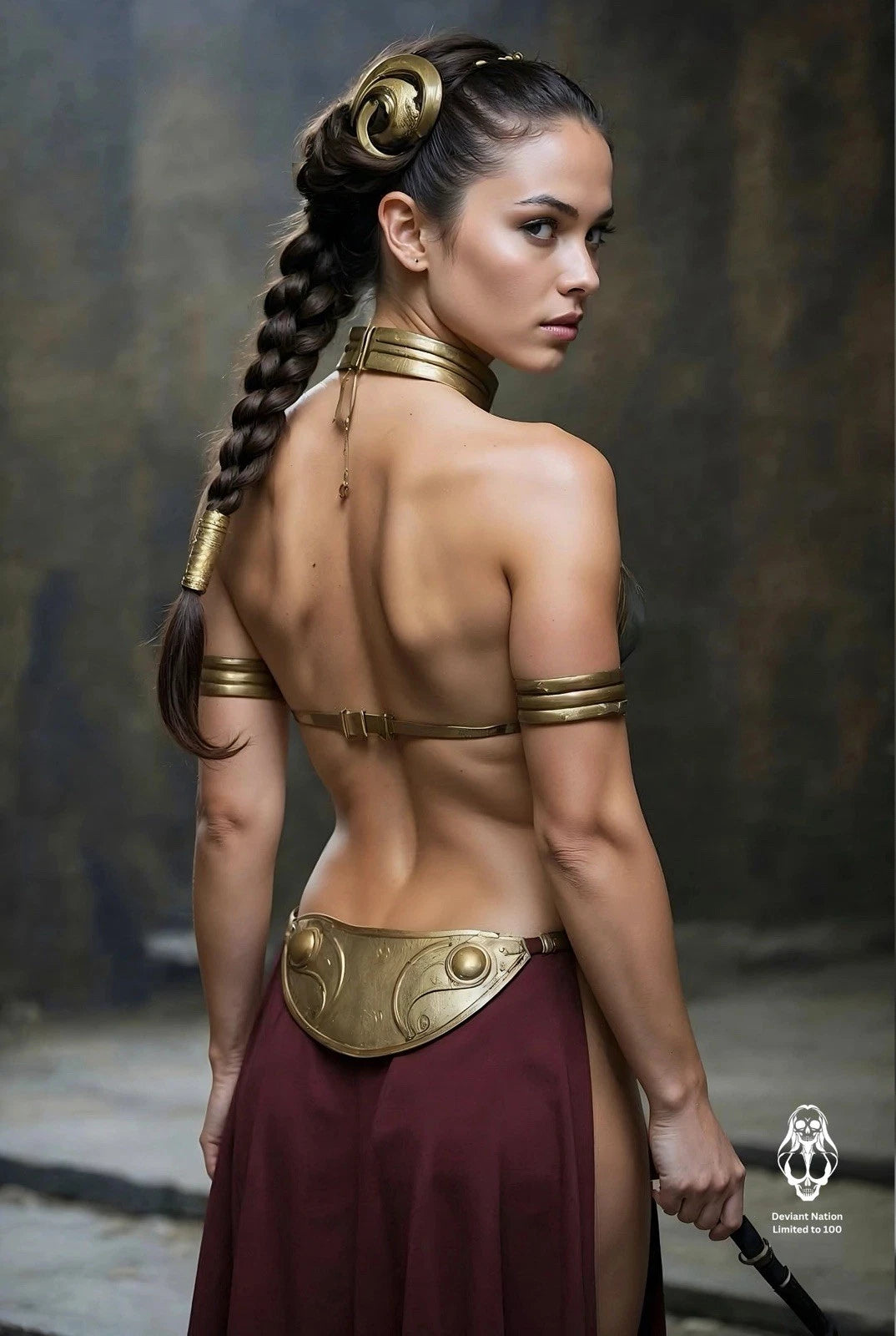 Slave Leia Double Sided (Nice)