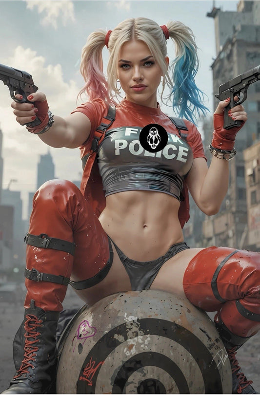 Harley F Police Double Sided