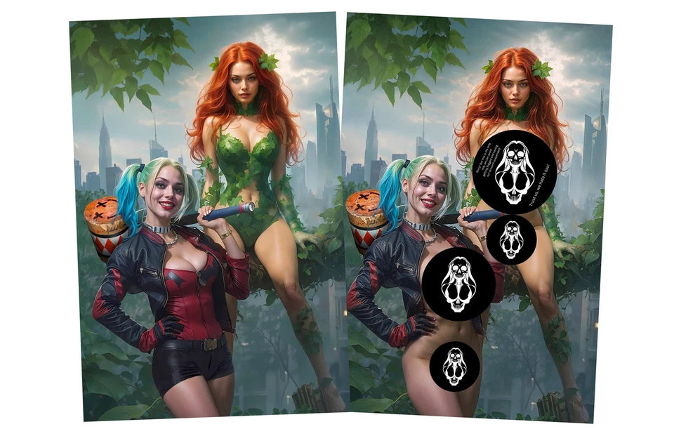 Ivy & Harley (Sittin’ In A Tree) Double Sided Set (Naughty & Nice)