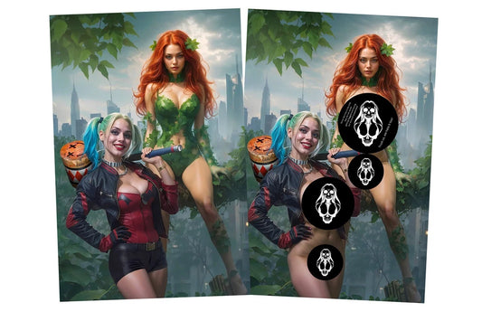 Ivy & Harley (Sittin’ In A Tree) Double Sided Set (Naughty & Nice)