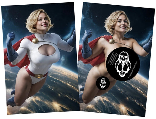 Powergirl E Double Sided Set (Naughty & Nice)