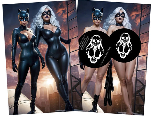 CATS - Catwoman & Blackcat Double Sided Set (Naughty & Nice)